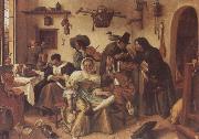 Jan Steen Beware of Luxury china oil painting reproduction